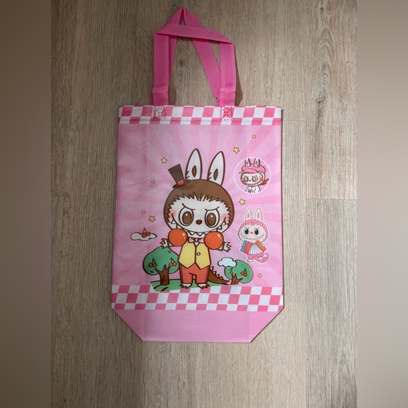 Other - Cute Labubu Tote/Gift Bag- Pink